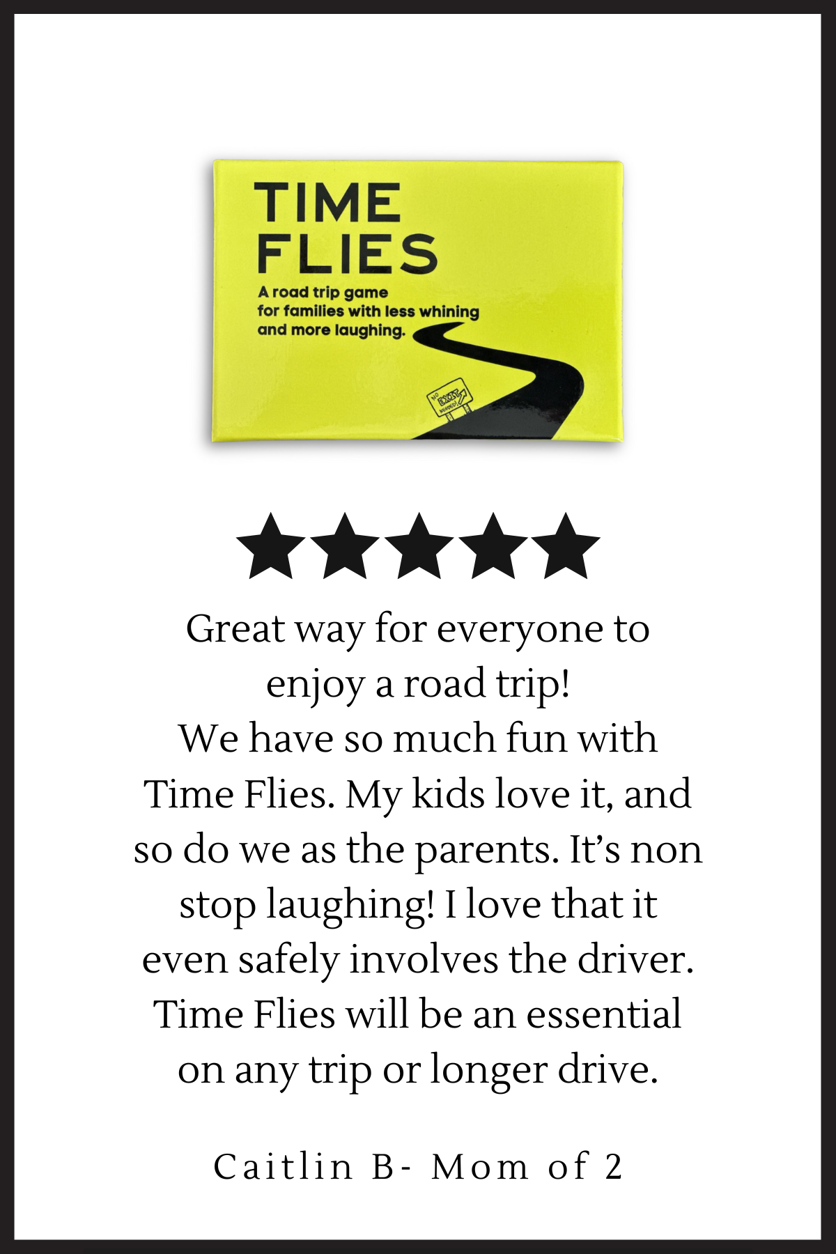 TIME FLIES ROAD TRIP GAME