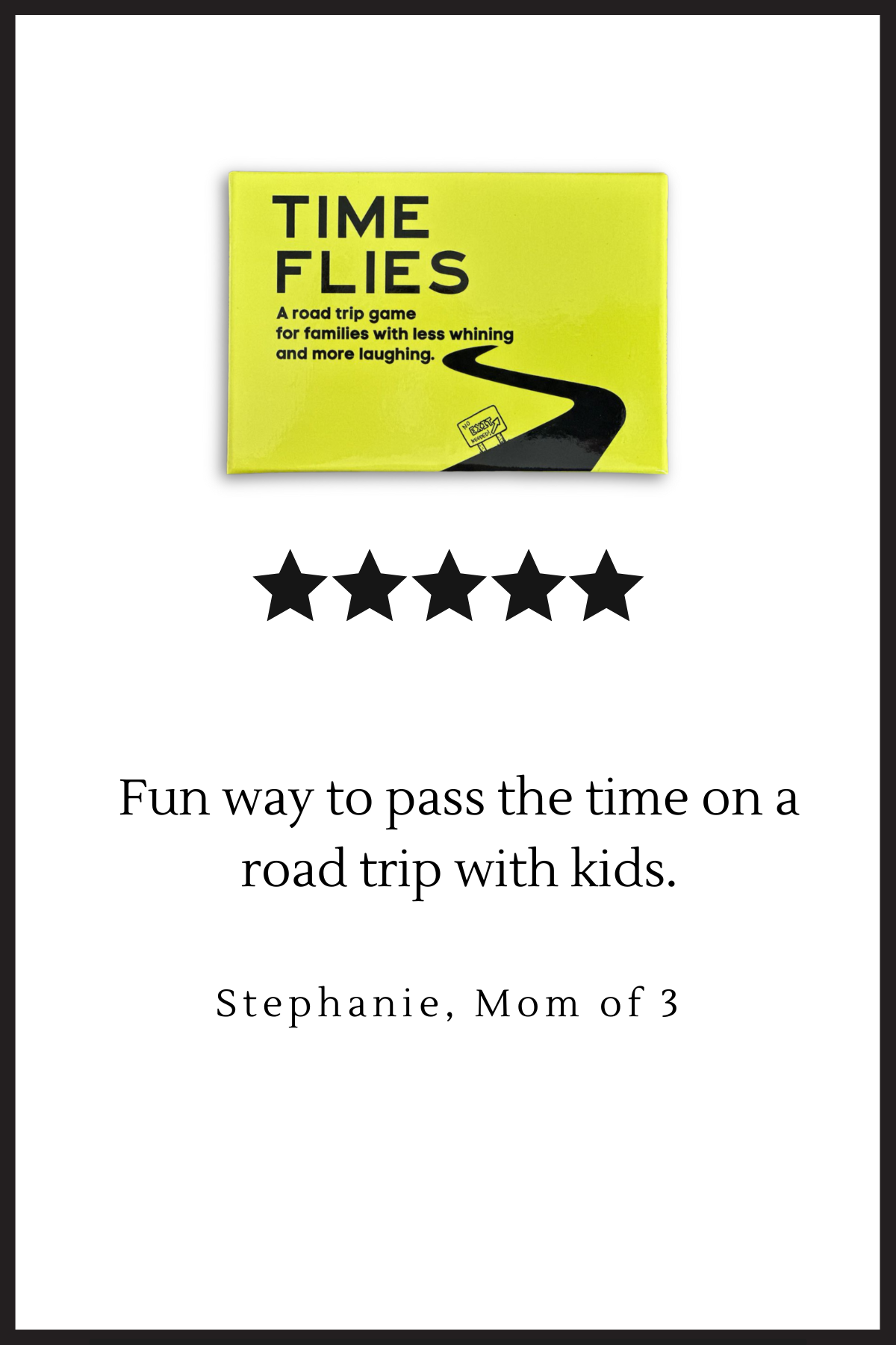 TIME FLIES ROAD TRIP GAME