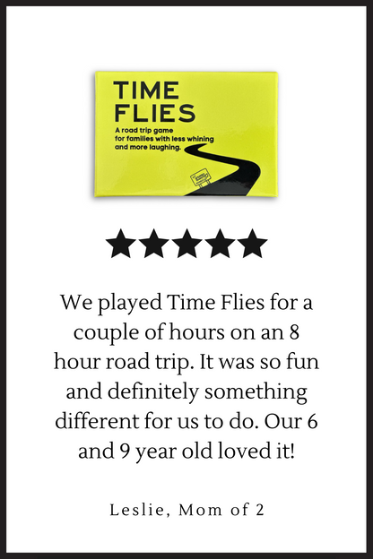 TIME FLIES ROAD TRIP GAME