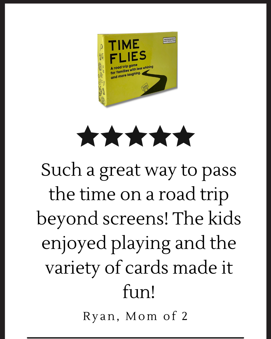 TIME FLIES ROAD TRIP GAME